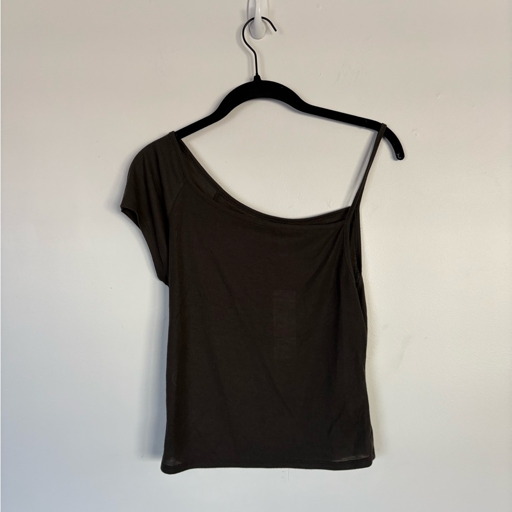 Urban Outfitters Olive Asymmetrical Camisole